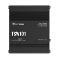 Teltonika TSW101000000 TSW101 Automotive POE+ Switch, 4x PoE Ports, 5 x Gigabit Ethernet Ports with speeds of up to 1000 Mbps, PSU excluded