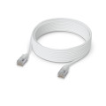 Ubiquiti UACC-CABLE-PATCH-EL-C6A-12M-W UniFi Premium Patch Cable, 12M, White, Ultra-thin Braided Patch Cable, Designed And Optimized For 10 GbE Networking.