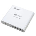 Just You PC NB-PD87-PLUS Oxhorn Multi-Functional USB Type C 87W Laptop Notebook Tablet Quick Charge 4 Port 1xUSB-C 3xUSB-A Power Adapter USB-C cable