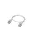 Ubiquiti UACC-CABLE-PATCH-EL-C6A-0.3M-W UniFi Premium Patch Cable,0.3M, White, Ultra-Thin Braided Patch Cable, Designed Optimized 10GbE Networking