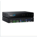 Yealink DE300 ,AV over IP, 4K@60Hz4:4:4,USB 3.0 capture for MTR,Seamless 2x2 Video Matrix Switching,Multiple USB Connectivity,HDCP 2.3,Gigabit Ethernet