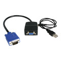 StarTech ST122LE 2 PORT VGA VIDEO SPLITTER - USB POWERED - HIGH RESOLUTION 2YR