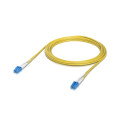 Ubiquiti UACC-OFC-S2-LULU-5M OS2 Duplex LC UPC Fiber Patch Cable, Length 5M, Lightweight Fiber Patch Cable For Up To 100G Connections,