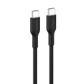 Belkin CAB023FQ2MBK BoostCharge USB-C to USB-C Cable (2M) - Black , 3A/60W, 480Mbps, 300K+ Bends, Apple, Samsung, USB-IF Certified, 2 Years Warranty