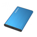 Simplecom SE221-BLUE SE221 Aluminium 2.5'' SATA HDD/SSD to USB 3.1 Enclosure Blue USB 3.1 Gen 1 support up to 5Gbps data transfer rate