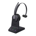 Yealink WH64-M-UC WH64 Mono UC DECT Wireless Headset, DECT & Bluetooth Wireless Technology, 3-Mic Noise Cancellation, UC Certified, Charging Stands