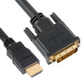 Astrotek AT-HDMIDVID-MM-1 1m HDMI to DVI-D Adapter Converter Cable - Male to Male 30AWG Gold Plated PVC Jacket for PS4 PS3 Xbox 360 Monitor PC Computer Projector DVD