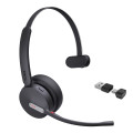 Yealink BH70-M-UC-C/A BH70 Bluetooth Wireless Mono Headset UC, 3 mic noise cancellation Talk time up to 35h BT51 C Dongle with Type A Adaper Comfort Wearing