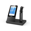 Yealink WH67-UC *EOL WH67 UC DECT Wireless Convertible Headset, UC Workstation, HD Voice,2-Mic Noise Cancellation,Teams Certified, Lightweight, 4 Wearing Styl