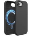 USP CSWMBI16E Apple iPhone 17e / iPhone 16e (6.1') Silicon Case Black with Magsafe - Shockproof , Raised Edges , Anti-Slip, 5 Years Warranty