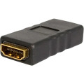 StarTech GCHDMIFF HDMI to HDMI Adapter, High Speed HDMI to HDMI Connector, 4K 30Hz HDMI to HDMI Coupler, HDMI Female to HDMI Female Converter - 1 x 19-pin HDMI HDMI 1.4 Digital Audio/Video Female - 1 x 19-pin HDMI HDMI 1.4 Digital Audio/Video Female - 409