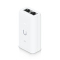 Ubiquiti U-POE PoE 802.11AF Adapter, Up to 15W of PoE Output, RJ45 Data Input, AC Cable With Earth Ground, Compatible injector for NHU-U6+