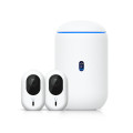 Ubiquiti NHU-UDR7-G6-INS-2 Advanced Home Surveillance Bundle (2 Instant Cameras Pack), Includes 1× UDR7, 2× UVC-G6-INS-W, *Requires MicroSD card for Protect Storage*