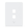 Ubiquiti UACC-WP-KEYSTONE-V-2P Universal Paintable Keystone Wall Plate, 4-Pack, Universal Keystone Wall Plate, Paintable Cover For Clean, Customizable Finish.
