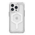 UAG 114286114341 Plyo MagSafe Apple iPhone 15 Pro (6.1') Rugged Case - Ice/White , 16ft. Drop Protection (4.8M), 10 Years Warranty