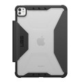 UAG 124477114043 Plyo Apple iPad Pro (11') (M5/M4) (8th/7th Gen) Folio Rugged Case - Black/Ice , DROP+ Military Standard, 10 Years Warranty