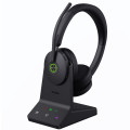 Yealink WH68-UC WH68 Dual UC DECT & Bluetooth Wireless Technology, 4-Mic Hybrid ANC, 4-Mic Noise Cancellation, All-Day-Wearing Comfort