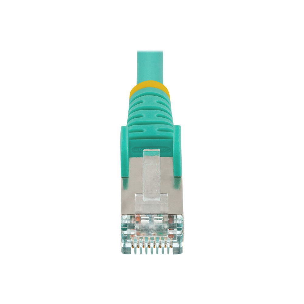 StarTech NLAQ-10M-CAT6A-PATCH 10M CAT6A ETHERNET CABLE - AQUA - LOW SMOKE ZERO HALOGEN (LSZH) - 10GBE 500MH - Image 4