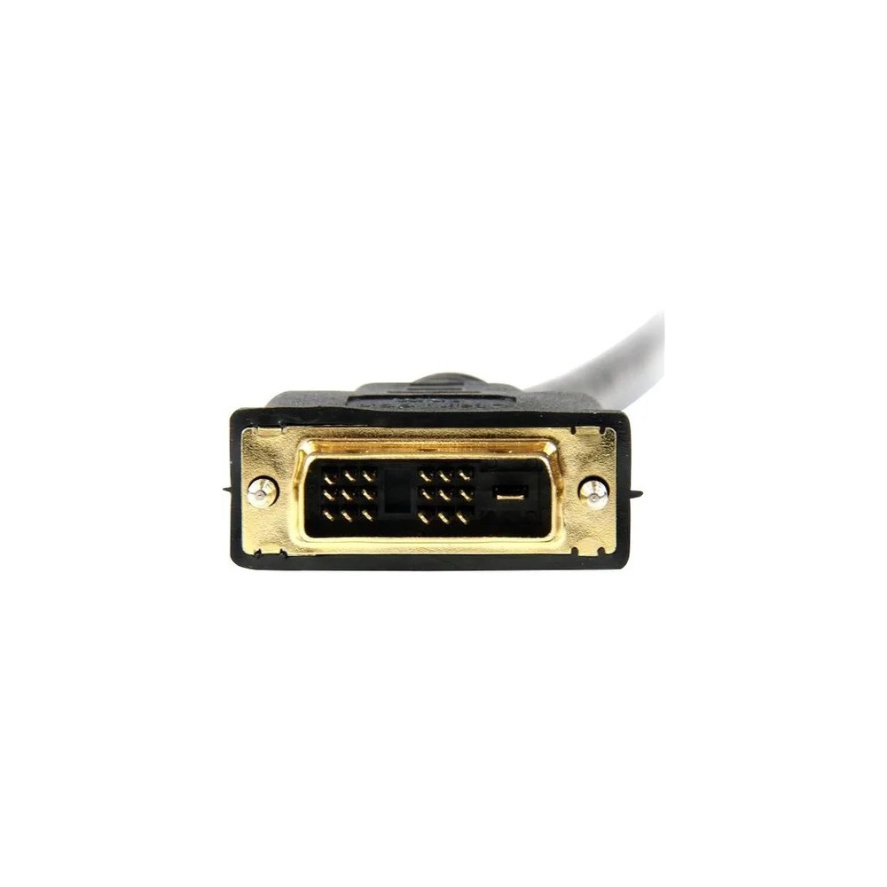 StarTech HDDVIMM2M 2M HDMI TO DVI-D ADAPTER CABLE, BLACK, LTW - Image 2