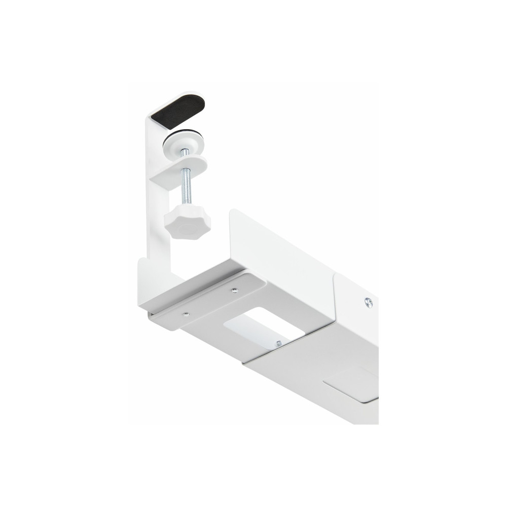 StarTech CALW-DESK-CABLE-TRAY UNDER DESK CABLE MANAGEMENT TRAY, LENGTH ADJUSTABLE CABLE ORGANIZER, CLAMP-ON - Image 3