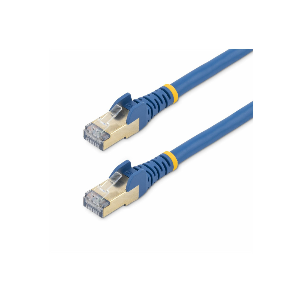 StarTech 6ASPAT150CMBL 1,5M CAT6A ETHERNET CABLE - 10 GIGABIT SHIELDED SNAGLESS RJ45 100W POE PATCH - Image 3