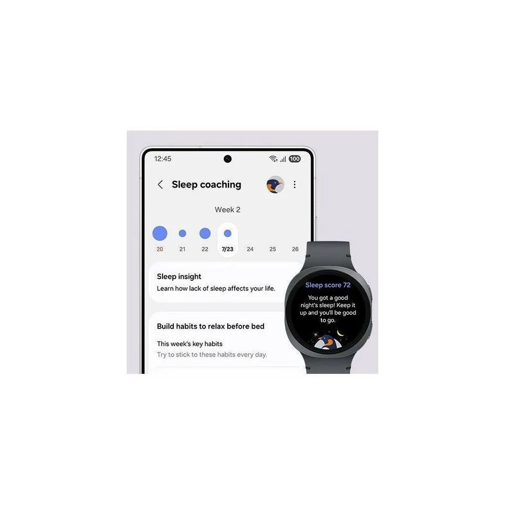 Samsung SM-L320NDAAXSA GALAXY WATCH WATCH8 40MM BT GRAPHITE