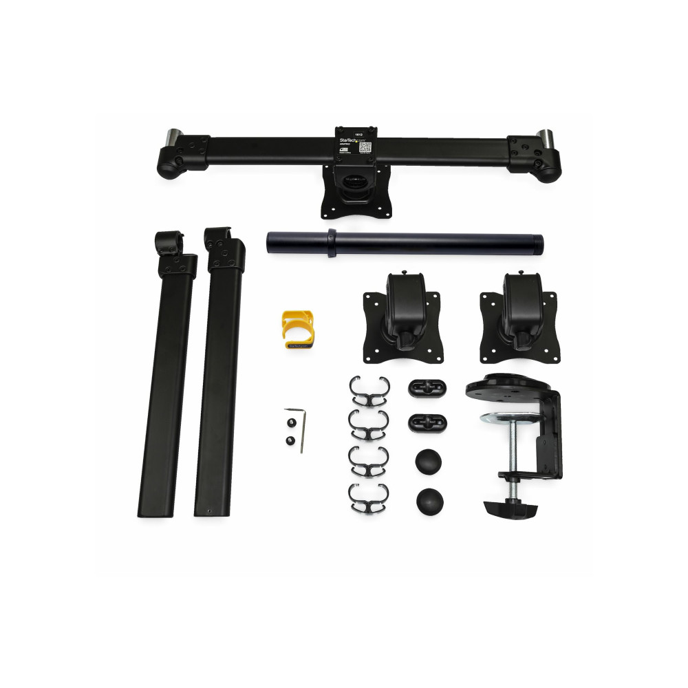 StarTech ARMTRIO DESK MOUNT TRIPLE MONITOR ARM ADJUSTABLE - 27" DISPLAYS, VESA, 5YR - Image 1