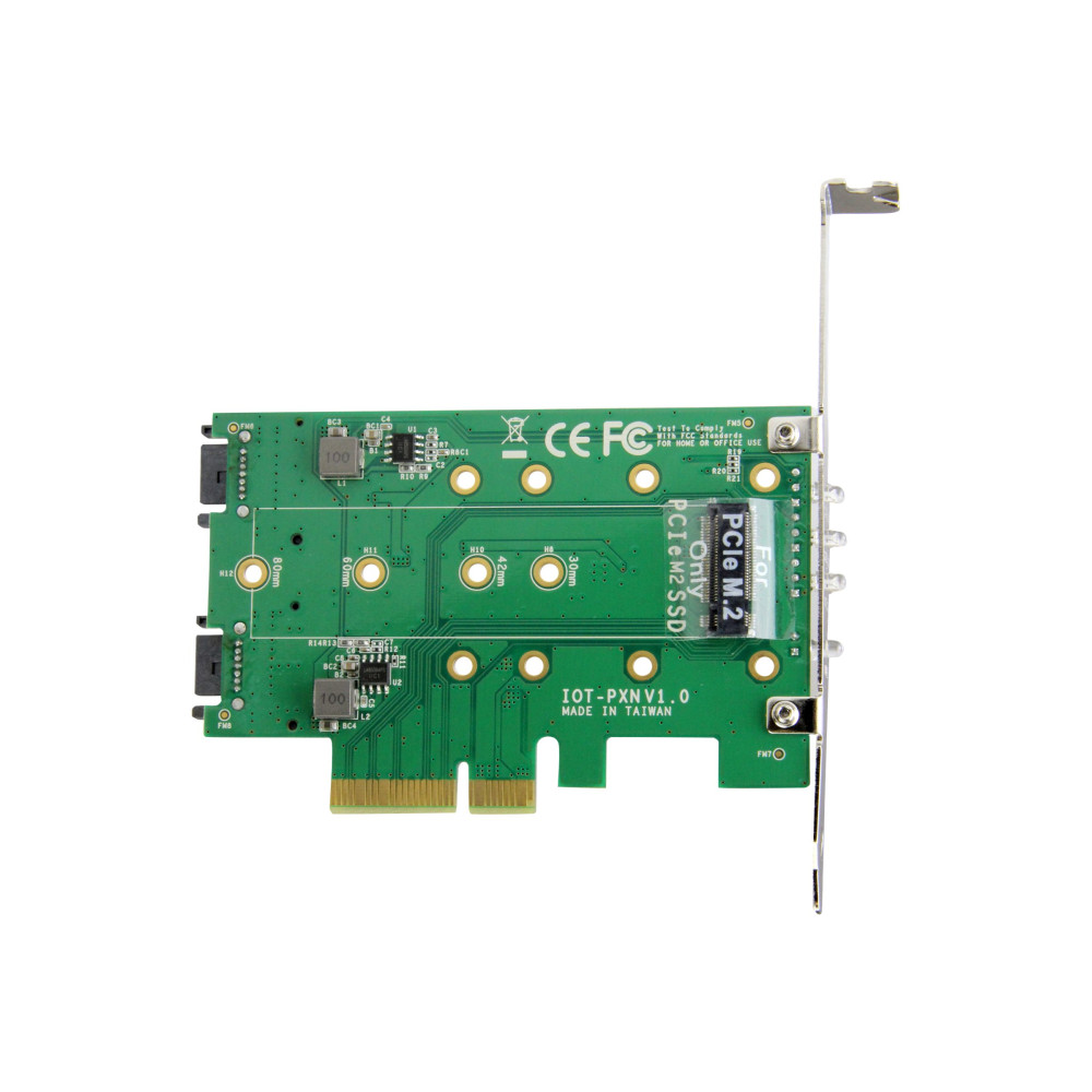 StarTech PEXM2SAT32N1 3 PORT M.2 SSD ADAPTER CARD, PCIe(NVME), SATA M.2 (2), 2YR - Image 8