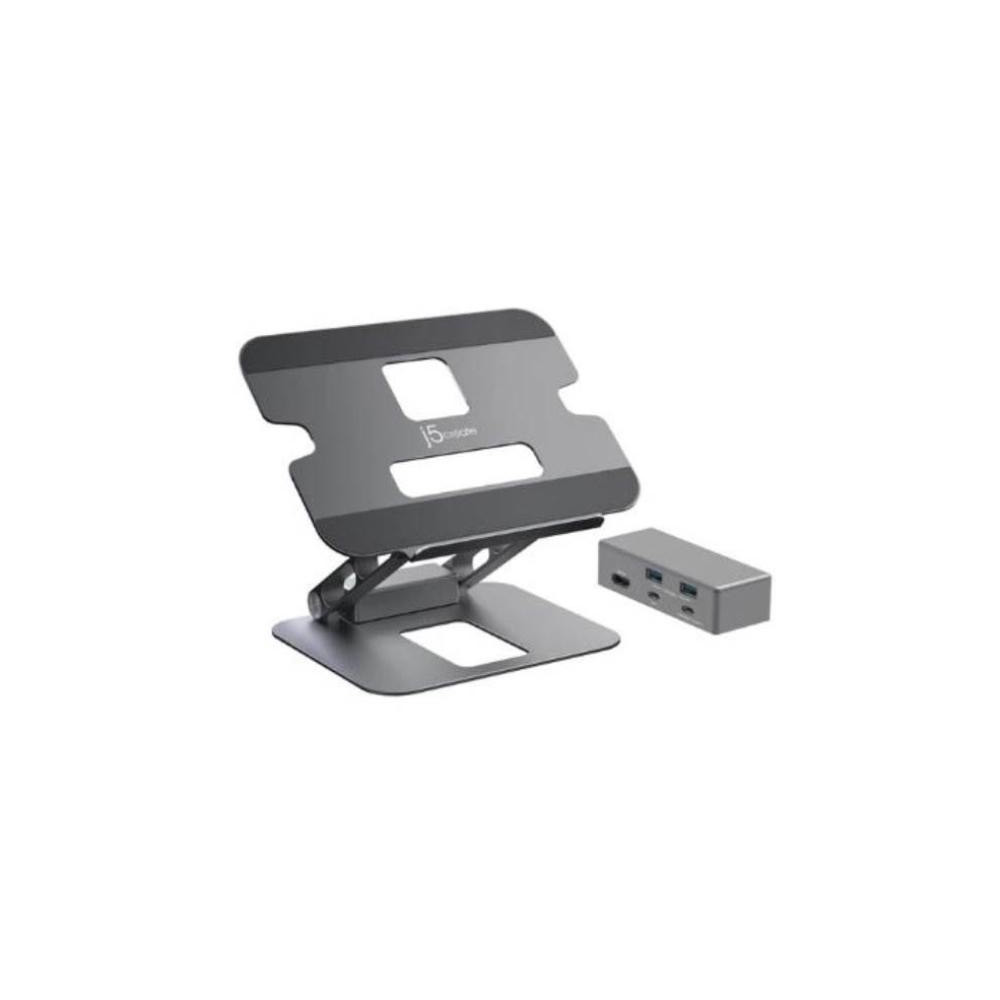 J5CREATE JTS327 Multi-Angle 4K Docking Stand - Image 1