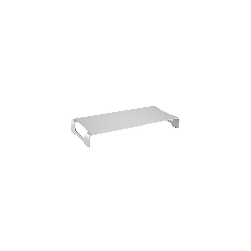 Brateck AR-42 Slim Aluminum Monitor Riser (500mm x 210mm x 63mm), Fit Screen Size : 11''~32'', Weight Capacity(per layer): 20kg - Image 1