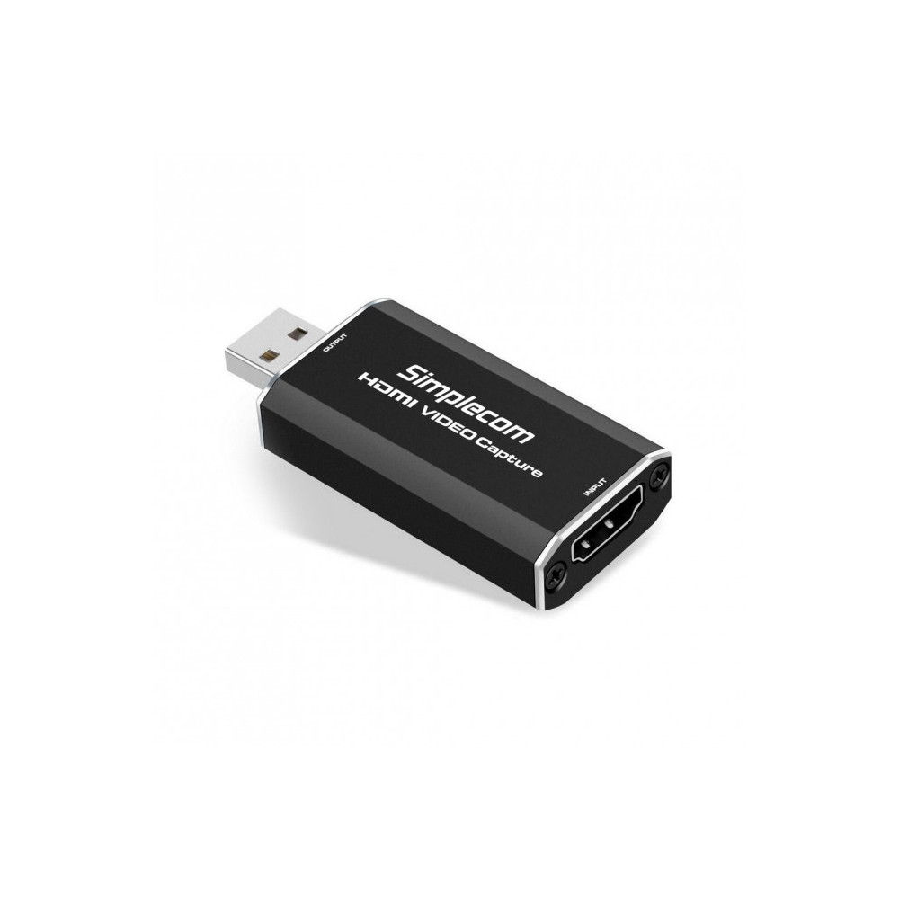 Simplecom DA315 HDMI to USB 2.0 Video Capture Card Full HD 1080p for Live Streaming Recording - Elgato, Atomos Connect - Image 1