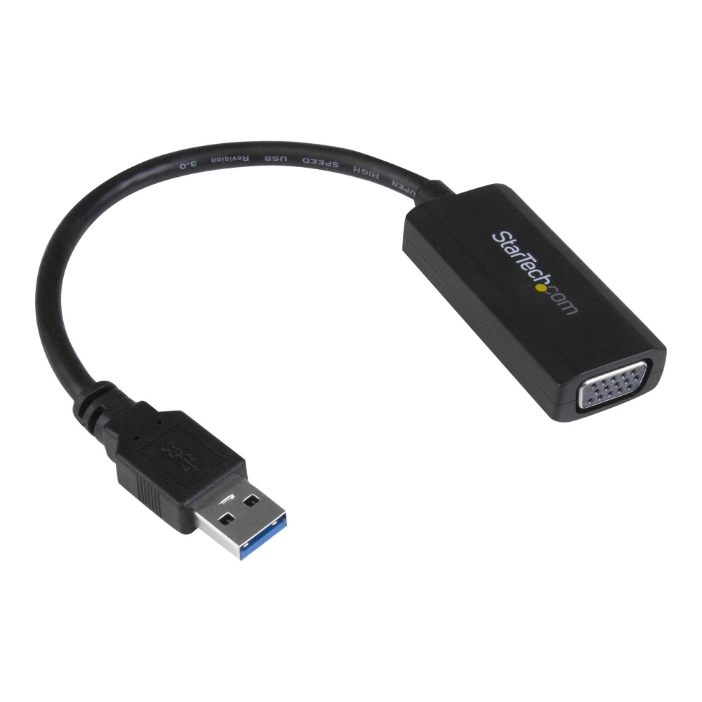 StarTech USB32VGAV USB TO VGA EXTERNAL GRAPHICS CARD W ON-BOARD DRIVER INSTALL 2YR - Image 2