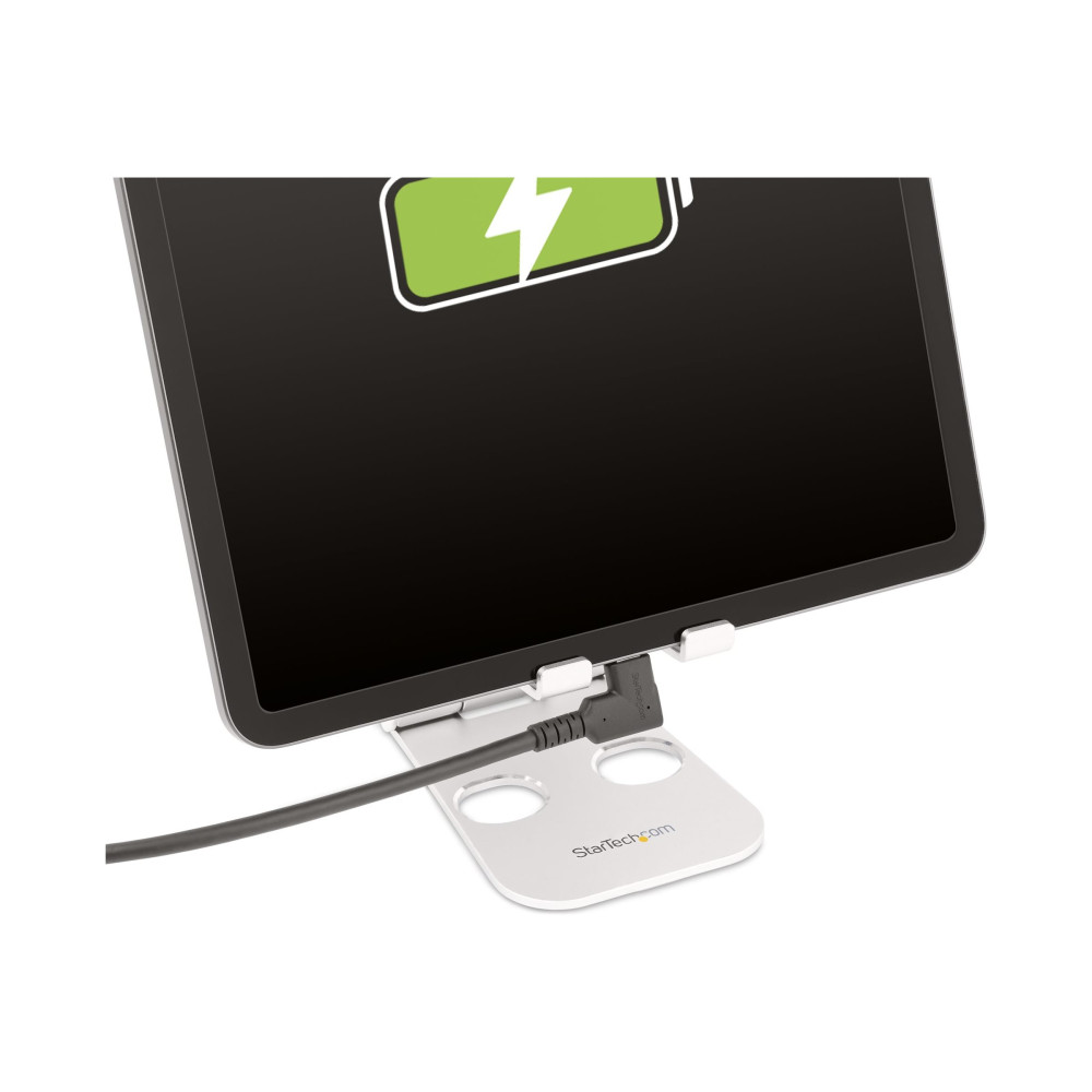 StarTech RUSB315CC2MBR 2m Rugged Right Angle USB-C Cable USB 5 Gbps, Thunderbolt Compatiable, 4K - Image 8