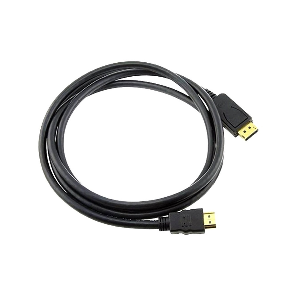 8ware RC-DPHDMI-2 DisplayPort DP to HDMI Cable 2m - 20 pins Male to 19 pins Male Gold plated RoHS - Image 1