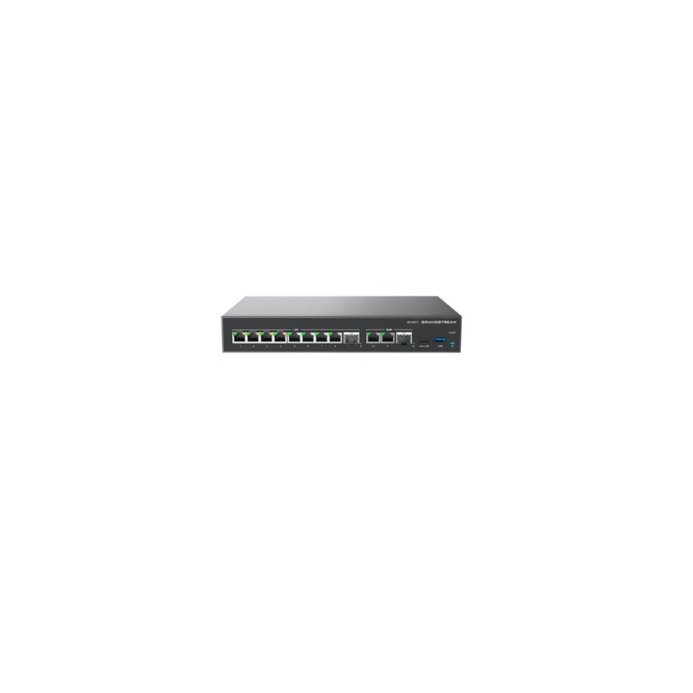 Grandstream GCC6011 is a rack-mountable variant of the GCC6010 series, for SMBs, higher port density, enterprise deployment flexibility. - Image 1