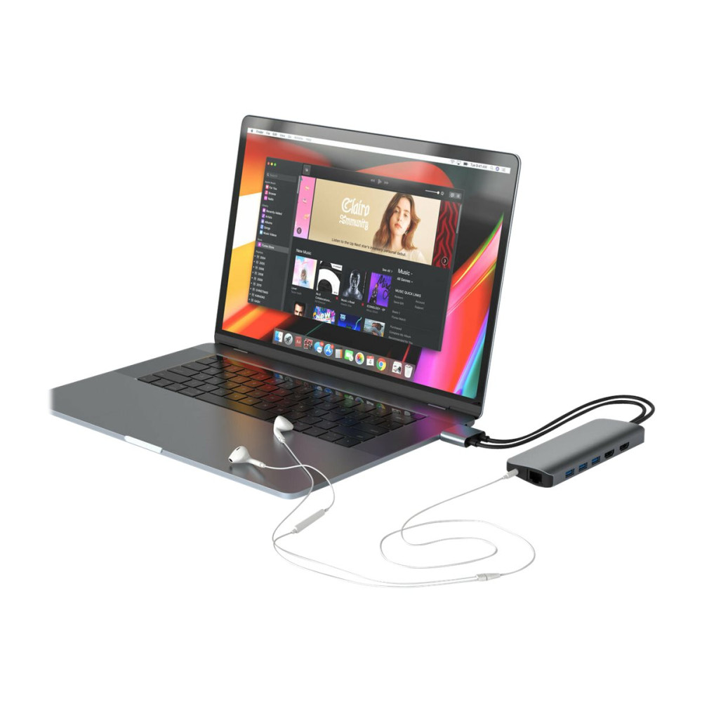 Targus HD392-GRAY HYPERDRIVE VIPER 10-IN-2 USB-C HUB - GRAY - Image 7