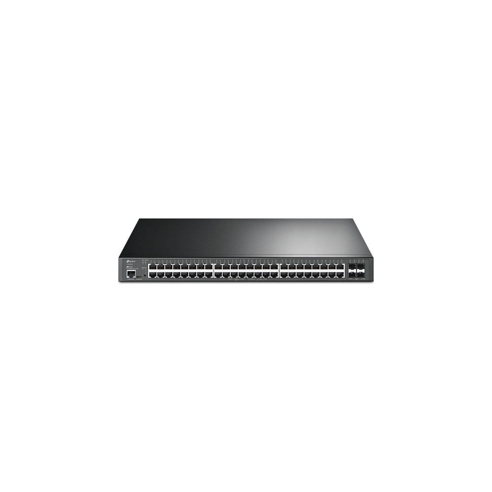 TP-LINK SG3452XP OMADA 48-PORT MANAGED GIGABIT L2+ RACK SWITCH, POE+(48), 10G SFP+(4), 500W, 5YR - Image 1