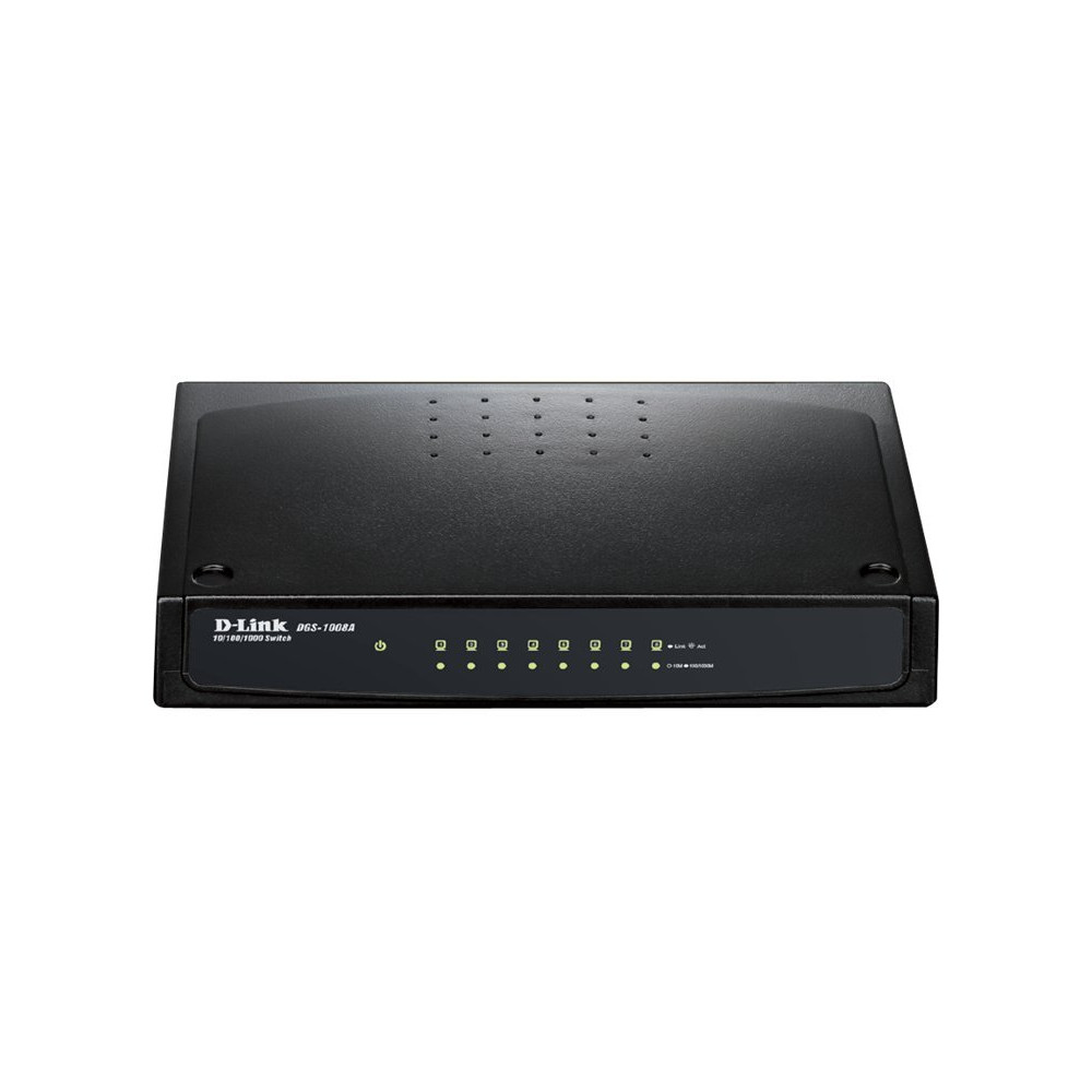 D-Link DGS-1008A 8-PORT GIGABIT DESKTOP SWITCH - Image 1