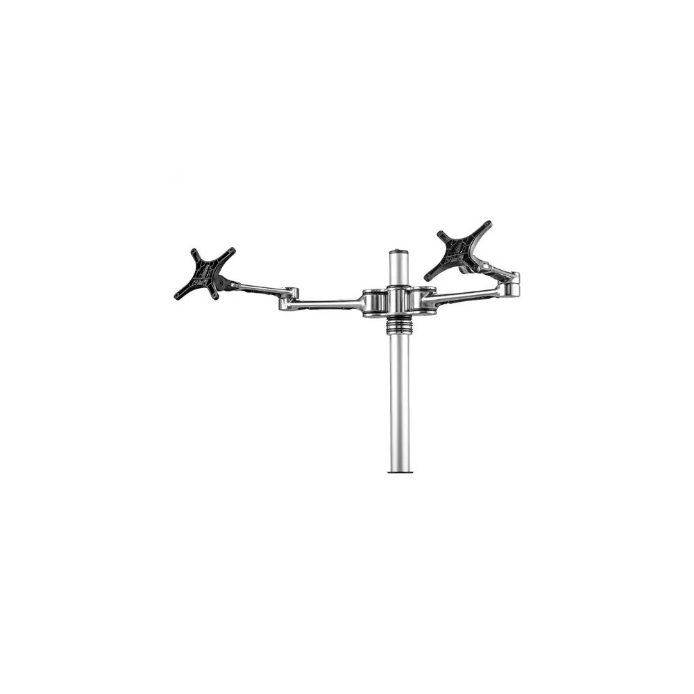 Atdec AF-AT-D-P DUAL MONITOR ARM, UP TO 2 x 27", 8KG EACH ARM, DESK CLAMP, 100MM VESA, POLISHED,10YR - Image 4
