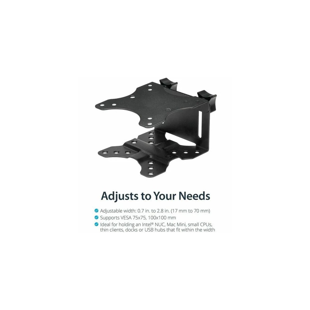 StarTech ACCSMNT THIN CLIENT MOUNT-VESA MOUNTING BRACKET-MAC MINI MONITOR MOUNT 5YR - Image 5