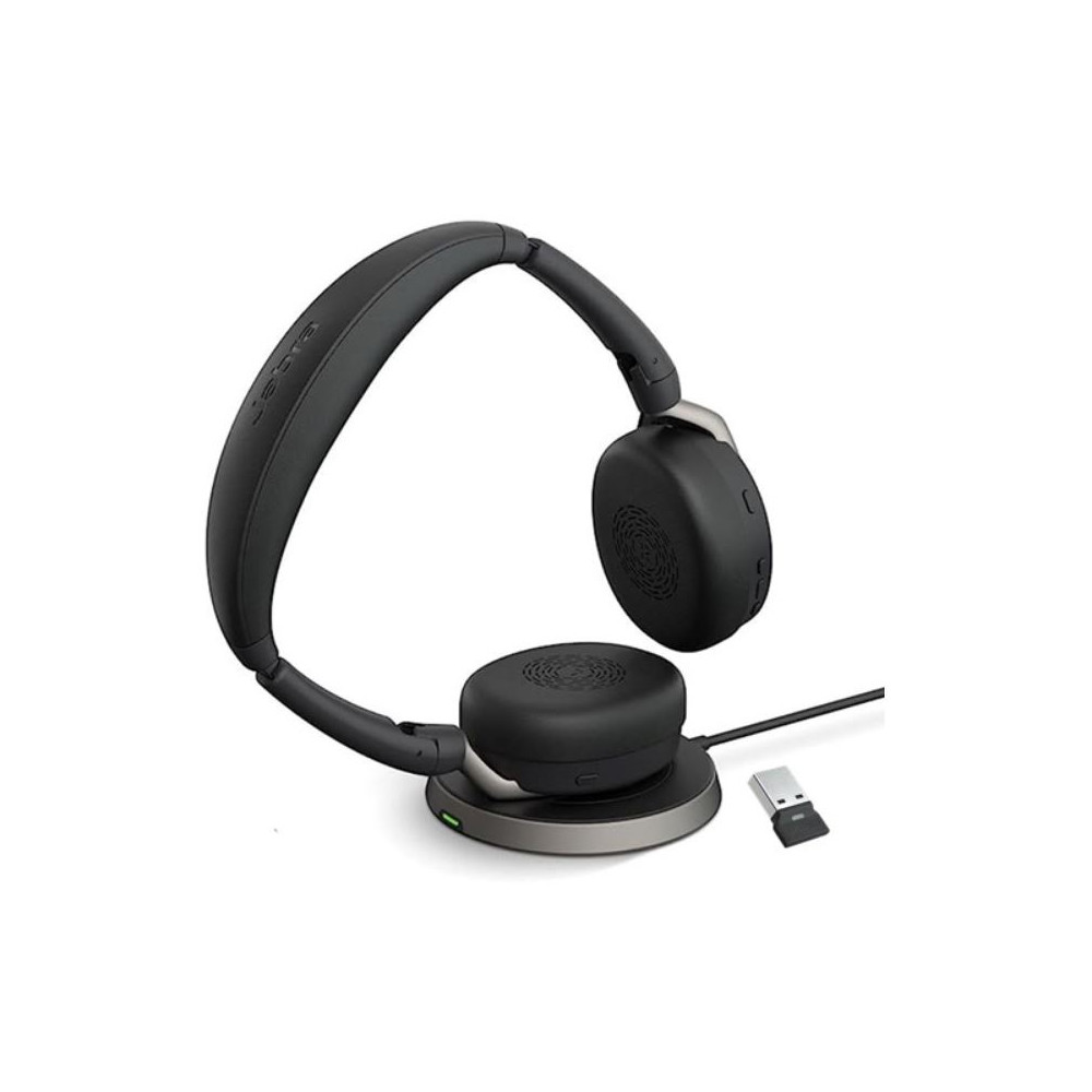 Jabra 26699-999-889 Evolve2 65 Flex Link380c MS Stereo Wireless Charger - Image 1