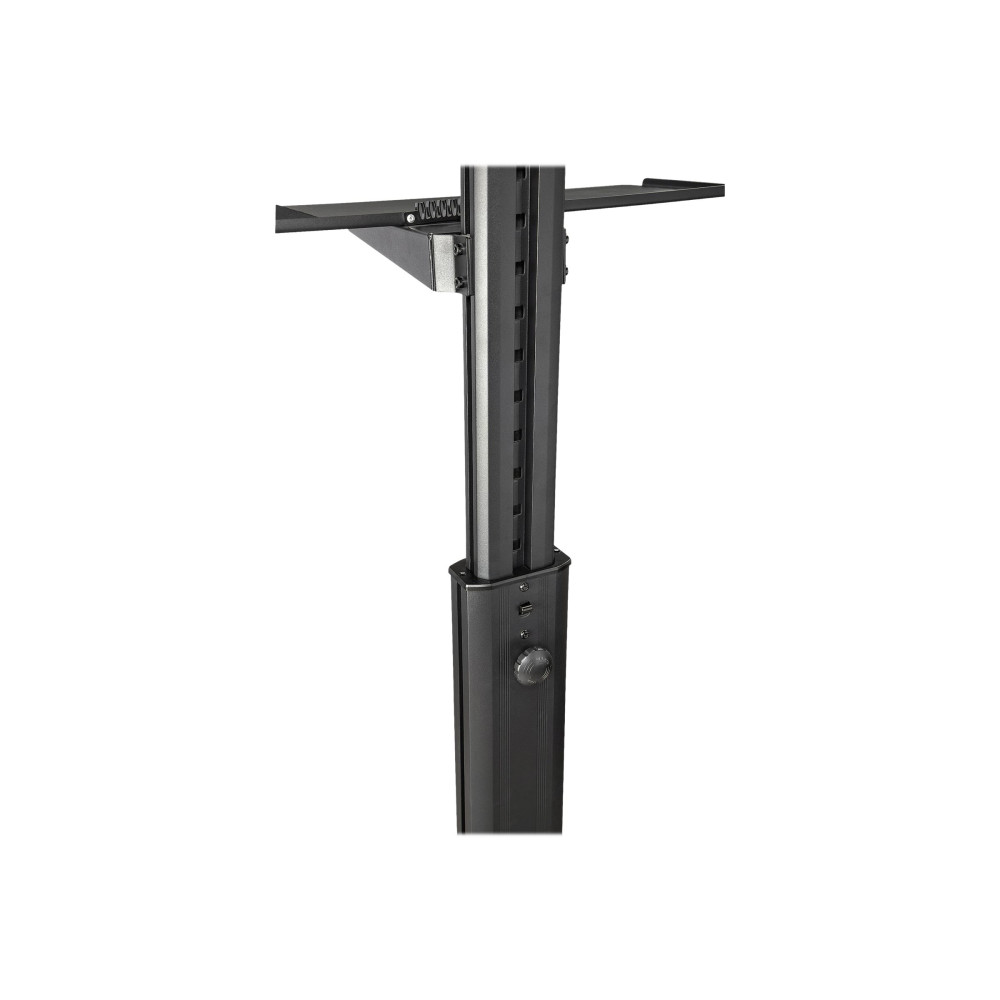 StarTech WKSTNCART MOBILE WORKSTATION CART, PC/CPU, MONITOR MOUNTS, 2YR - Image 4