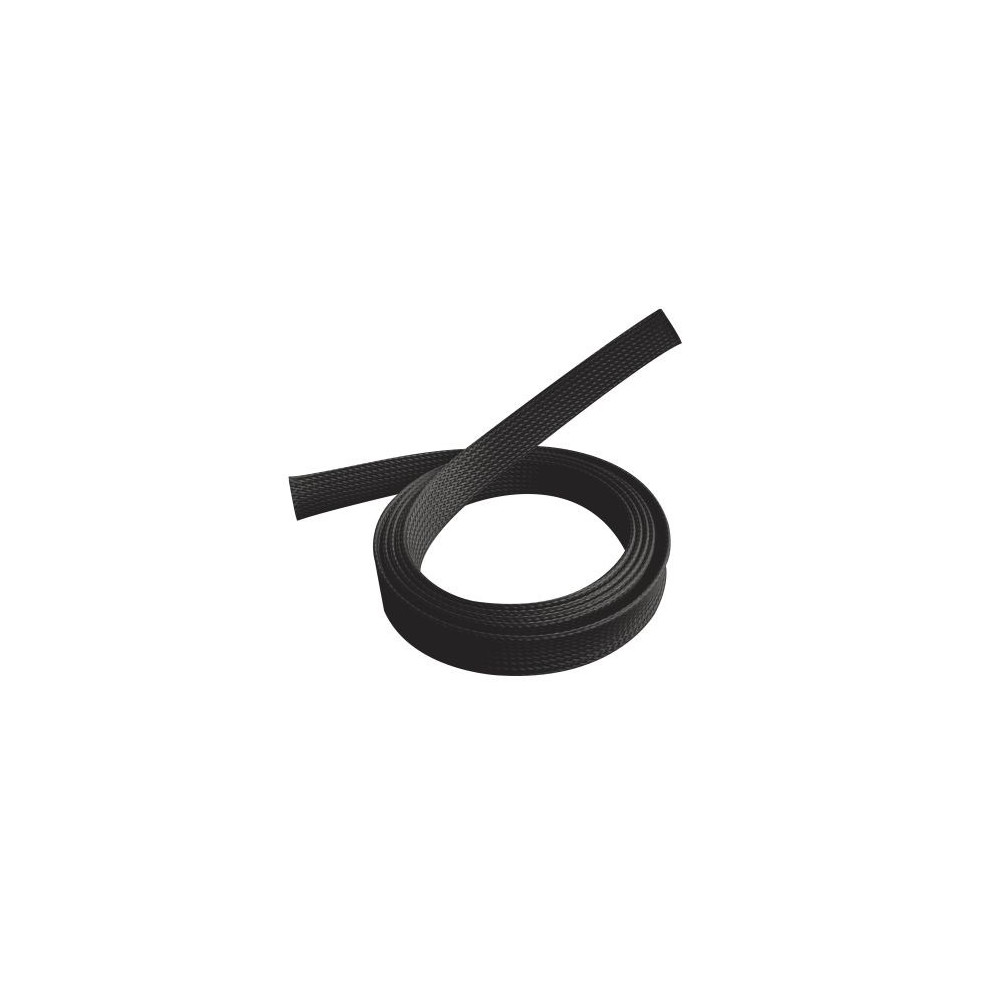 Brateck CS-40-B Braided Cable Sock (40mm/1.6' Width) Material Polyester Dimensions1000x40mm -- Black - Image 1