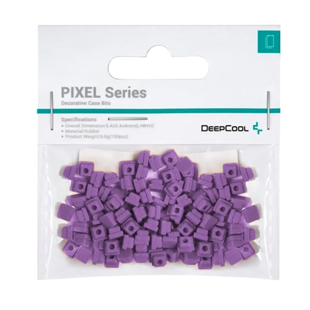 DEEPCOOL R-PIXEL-TV100-G-1 PIXEL Decorative Case Bits - Purple / CH160, CH360, CH360 DIGITAL, CH560, CH560 DIGITAL, CH780, MORPHEUS - Image 1