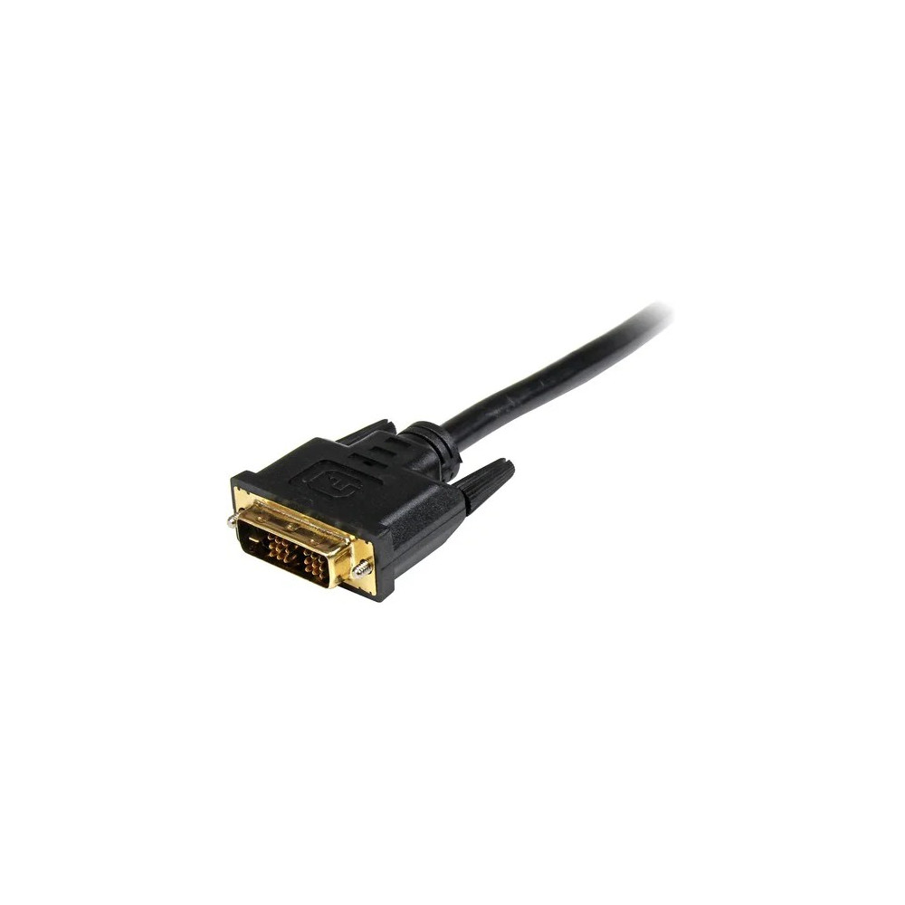 StarTech HDDVIMM2M 2M HDMI TO DVI-D ADAPTER CABLE, BLACK, LTW - Image 3
