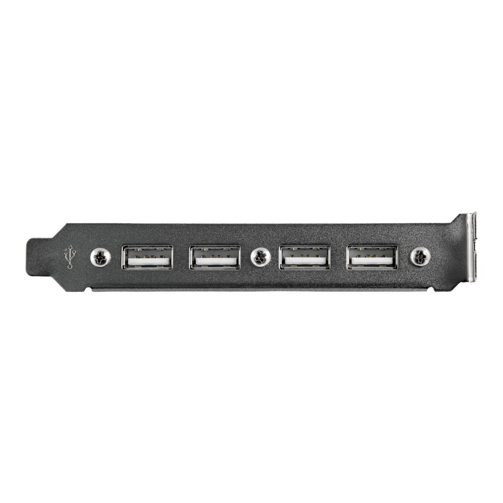 StarTech USBPLATE4 4 PORT USB A FEMALE SLOT PLATE ADAPTER - Image 1