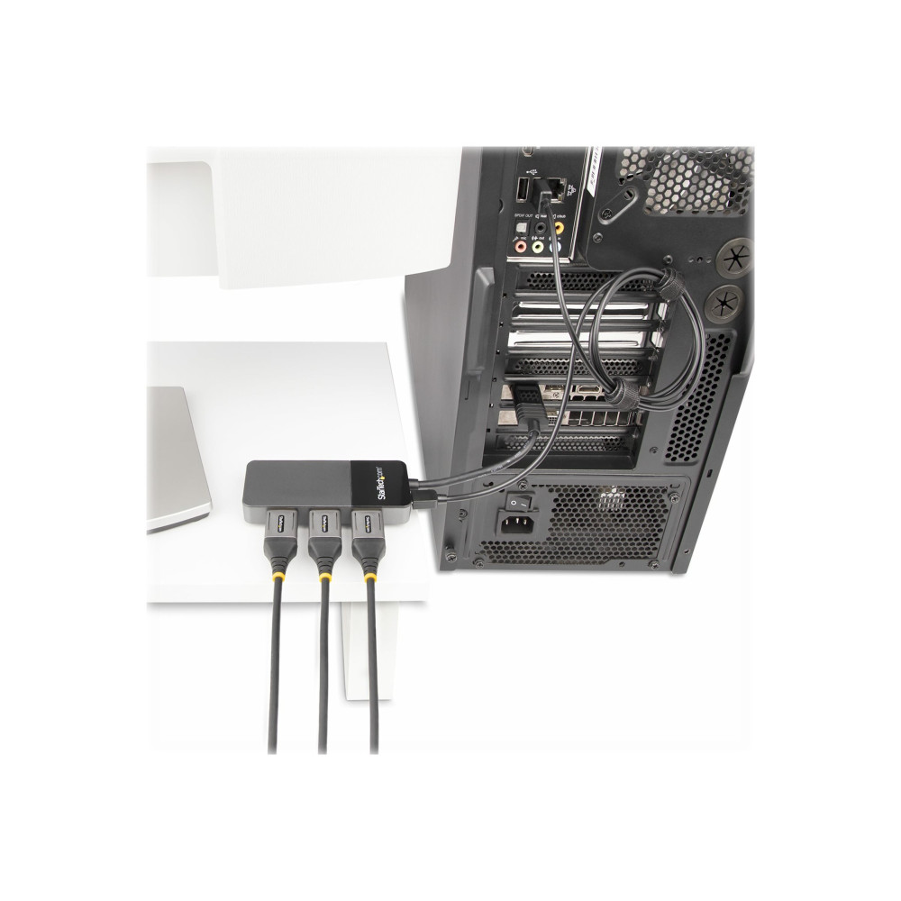 StarTech MST14DP123DP DP TO 3X DP ADAPTER, 4K, 3YR - Image 4