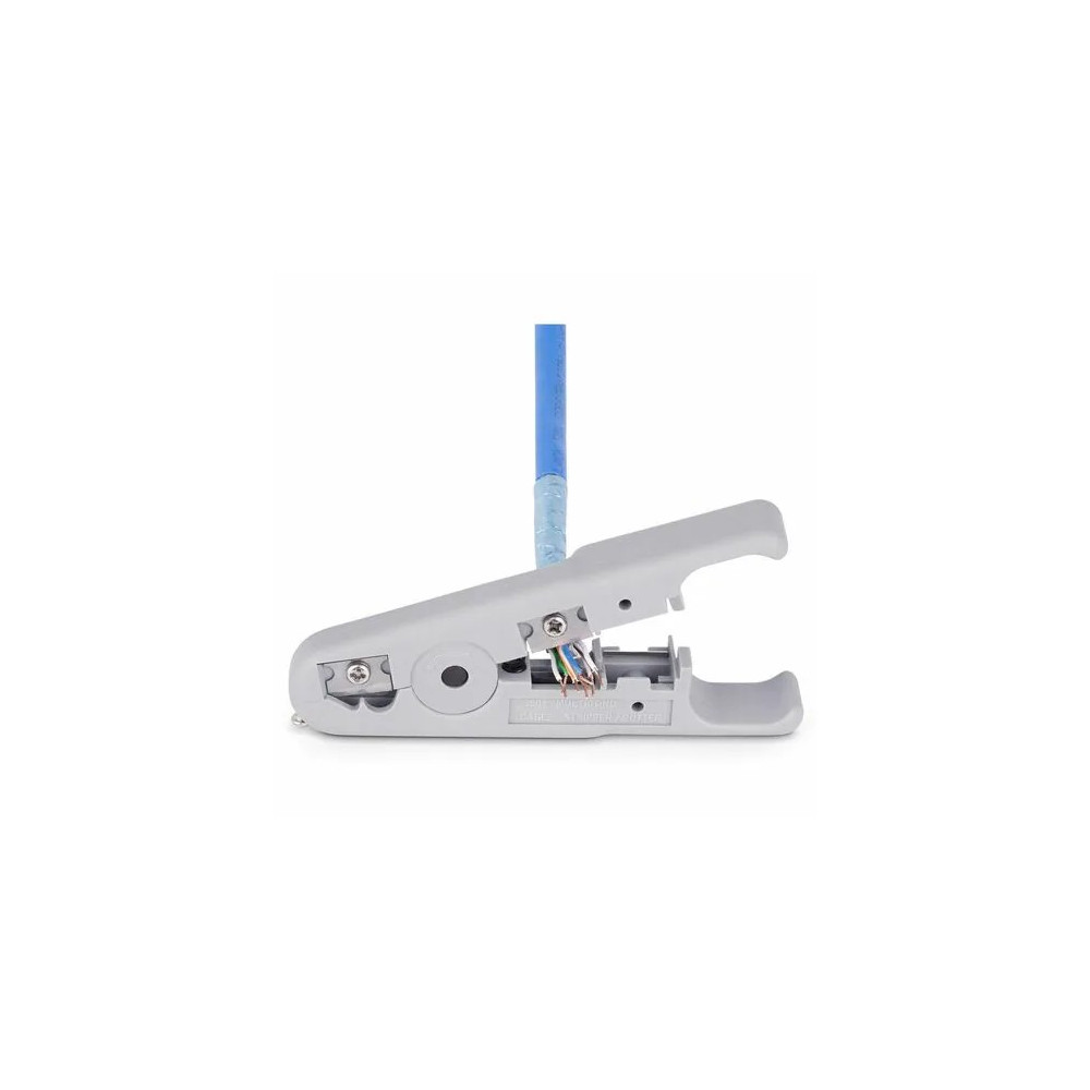 StarTech CABLESTRIPCUT Network Cable Stripper and Cutter, Professional Wire Stripper for UTP/FTP/STP/Coax Cables, Rotary Wire Stripping/Cutting Tool - Strip and cut UTP/FTP/STP/coaxial and multi-conductor cables with 360-degree rotation; Support - Image 8