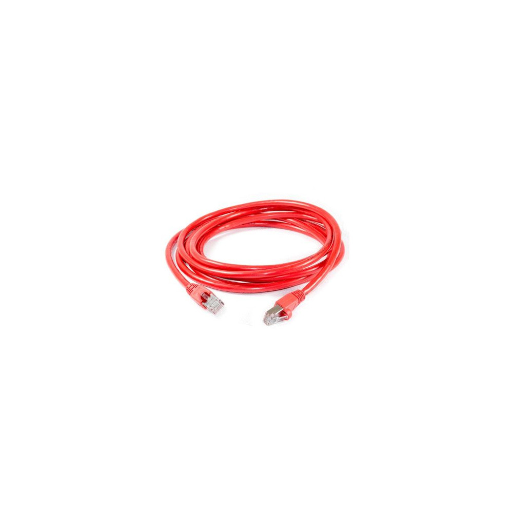 8ware PL6A-3RD CAT6A Cable 3m - Red Color RJ45 Ethernet Network LAN UTP Patch Cord Snagless - Image 1