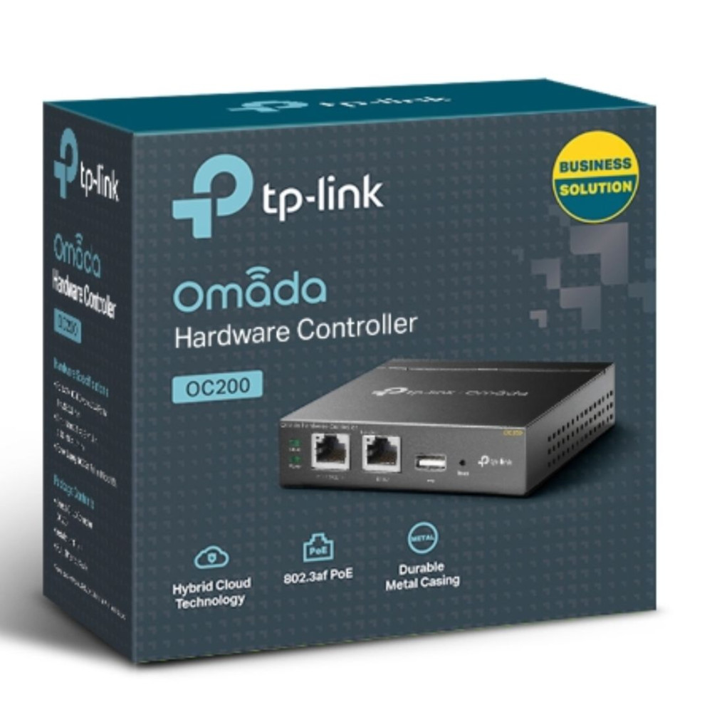 TP-LINK OC200 OMADA HARDWARE CLOUD CONTROLLER, 10/100(2), 5YR - Image 1